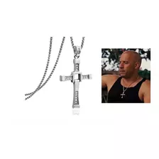 Colar Cordão Corrente Cruz Vin Diesel Dominic Toretto