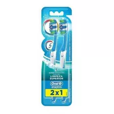 Escova De Dente Oral-b 5 Ações De Limpeza Macia N°4 2 Uni