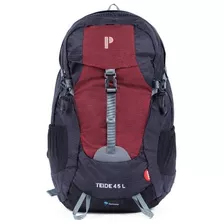 Mochila Viajera Porta Teide 45l Guinda/negro