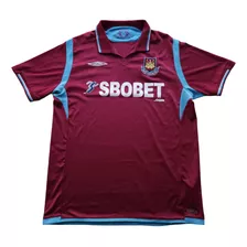 Camiseta Local Westham United 2009/2010, Umbro, Talla L