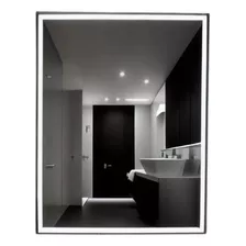 Espejo Rectangular De Lujo 70x90 Cm Para Tocador O Baño