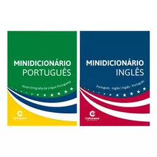 2 Minidicionário Português Inglês Culturama Escolar Didático