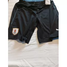 Bermuda De Fútbol De Selección Uruguay Original Puma Nueva 