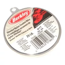 Alambre,guaya De Pesca Cubierto De Nylon Berkley 20 Libras