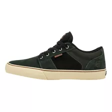 Tenis Etnies Barge Ls Green Black Skate Hombre