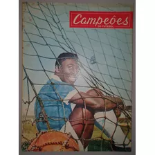 Álbum Campeões Do Futebol Capa Pelé Anos 60 Editora Egide