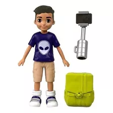 Polly Pocket - Nicolas Com Pau De Selfie - Mattel