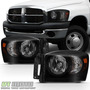 Fog Light Set For 09-18 Dodge Ram 1500 Ram 1500 2500 350 Vvc