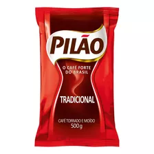 Café Torrado E Moído Tradicional Pilão Pacote 500g