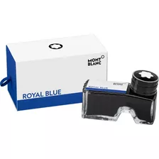 Tinta Caneta Montblanc Cor Azul Royal Blue 60 Ml