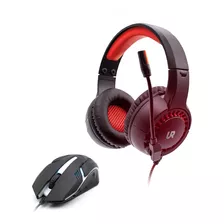 Kit Gamer Luces Led 2 En 1 Headset + Mouse Urbano