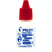 Tinta Marcador Quadro Branco Reabastecedor Wbm-7 Verm.15ml