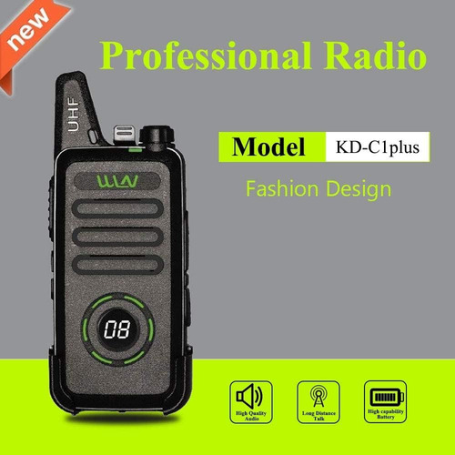 Wln Kd-c1plus - Mini Radio Porttil De Mano Para Tway Walkie Foto 4