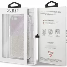 Carcasa Guess Rosado Con Dorada Para iPhone 7/8