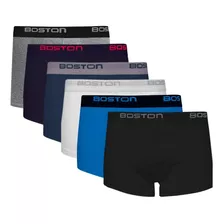 Pack X6 Bóxer Corto Boston Kids Multicolor