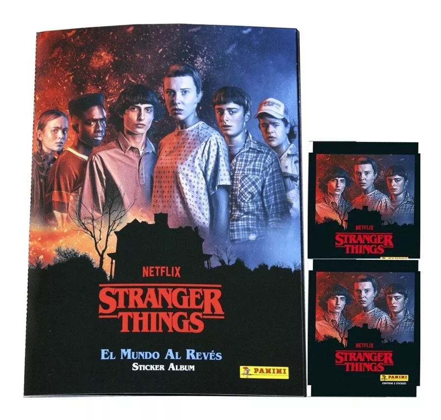 Álbum Stranger Things - El Mundo Al Revés  +50 Sobres