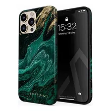 Funda Burga Para iPhone 13 Pro-piscina Esmeralda