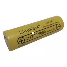 Bateria Liitokala 21700 5000 Mah 3,7v Lii-50e Cdr 30a