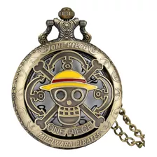 Reloj De Bolsillo One Piece Luffy Coleccion 