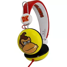 Headset Stereo Donkey Kong Otl Alámbrico Rojo