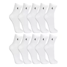 Kit 10 Pares Meia Lupo Cano Médio Masculina Atacado Original