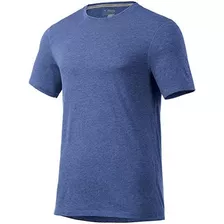 Camiseta Mizuno Running Inspire, Azul Estate, Talla Grande