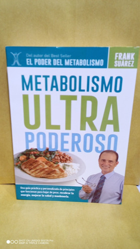 Metabolismo Ultra Poderoso. Frank Suárez. Libro Físico Nuevo