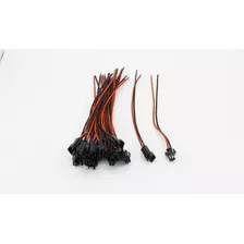 Cable Conector Macho Hembra Para Batería Rc Jst Sm 2 Pines