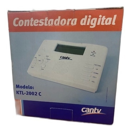 Contestadora Digital Cantv Modelo Ktl-2002c