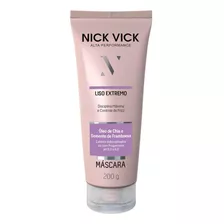 Máscara Liso Extremo Nick Vick Alta Performance 200 G