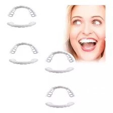 4 Pares,carilla Dental Sonrisa Perfecta Instantánea Dientes