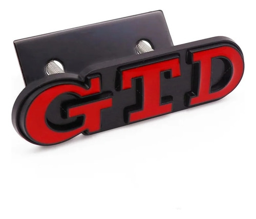 3d Metal Gtd Logo Sticker Para Compatible Con Vw Compatible Foto 7