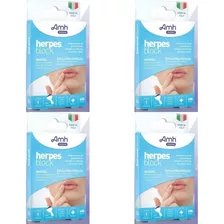 4 Herpes Block - Adesivos Naturais Para Herpes Labial - Amh