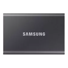 Disco Sólido Ssd Externo Samsung T7 Mu-pc2t0t 2tb Gris