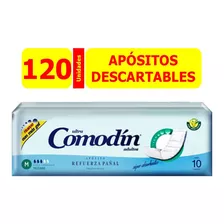 Comodin Apósitos Refuerza Pañal Tradicional M X 120 Unidades