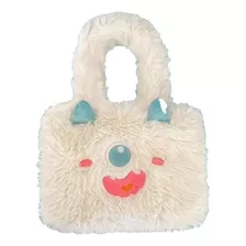 Bolso De Peluche Con Dibujos Animados De Little Monster, Bol