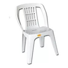 Cadeira Plástica Sem Braços, Gibafer
