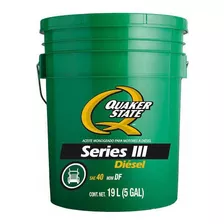 Aceite Diésel Sae 40 Quaker State Cubeta 19 Litros