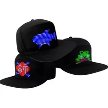 Gorra Inteligente Led Bluetooth Pasamensaje Multicolor App