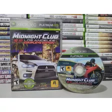 Midnight Club Los Angeles Xbox 360 Jogo Original