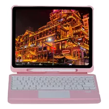 Funda Con Teclado Ini / Para iPad 12.9 / Pink