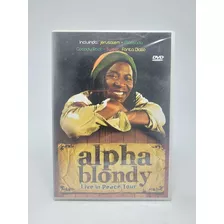 Dvd Alpha Blondy, Live In Peace Tour - Original Lacrado