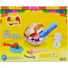  Massinha Modelar Infantil Kit Dentista - Sunny