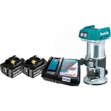 Tupia A Bateria Drt50 18v Makita Carreg. Rapido 2 Baterias 