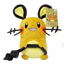 Dedenne Pelúcia Pokémon Original Nintendo 24cm Pronta Entreg