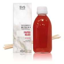 Difusor Mikado Recambio Frutos Rojos 200ml + Varillas(8) Sys