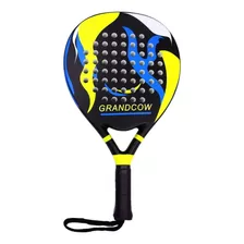 Pala De Padel Marca Grandcow, Color Azul, Incluye Estuche