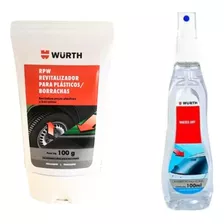 Kit Revitalizador Plástico + Repelente Água Water Off Würth