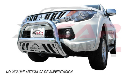 Burrera Alfa Gh Mitsubishi L200  16-17 Negro Foto 4