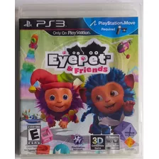 Jogo Eyepet & Friends Original Ps3 Midia Fisica Cd.